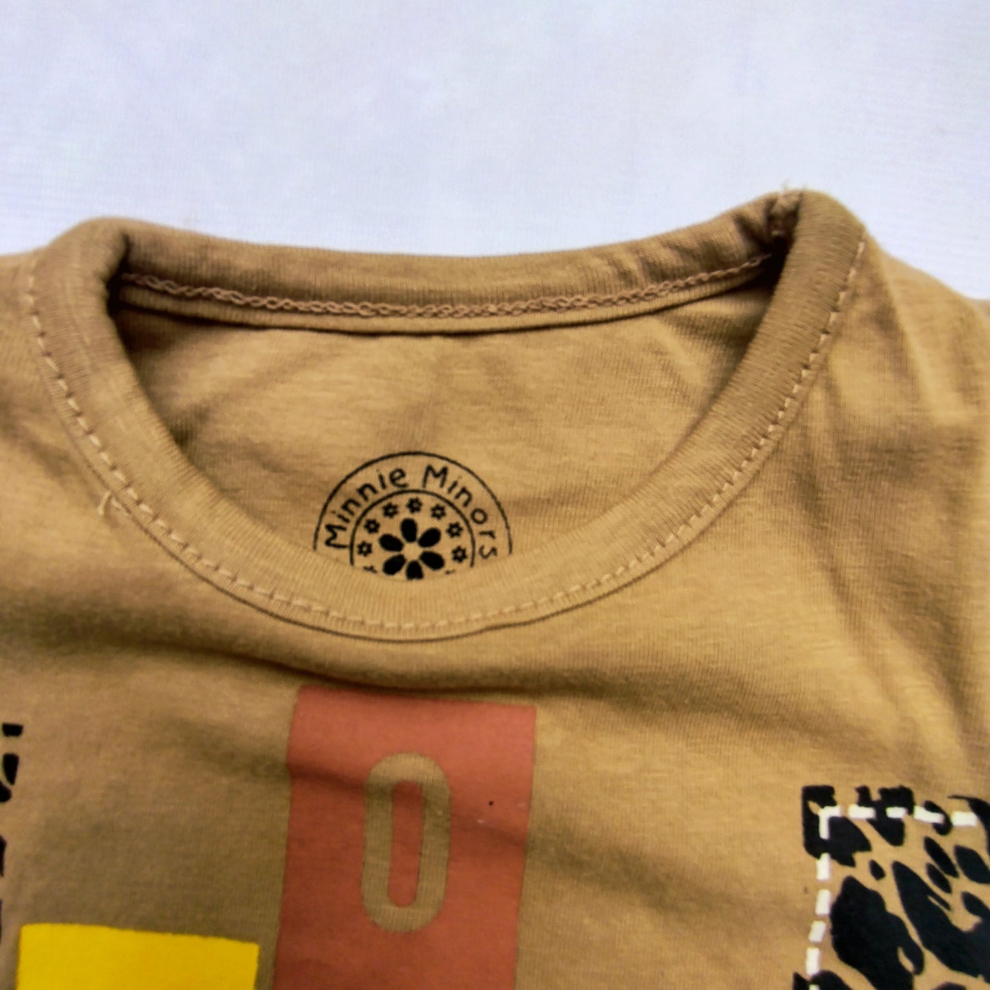MINNIE MINORS SAYING GRAPHIC T-SHIRT