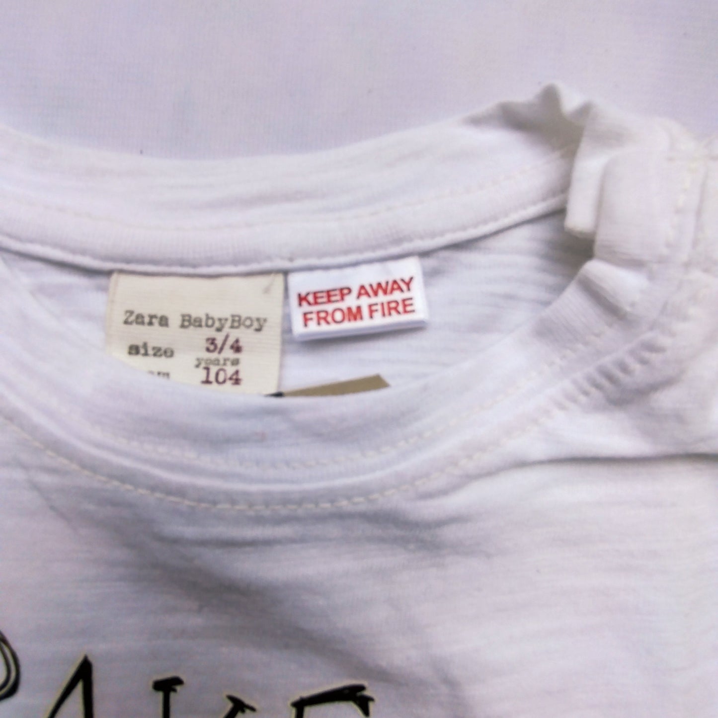 ZARA KIDS VENICE BEACH GRAPHIC T-SHIRT