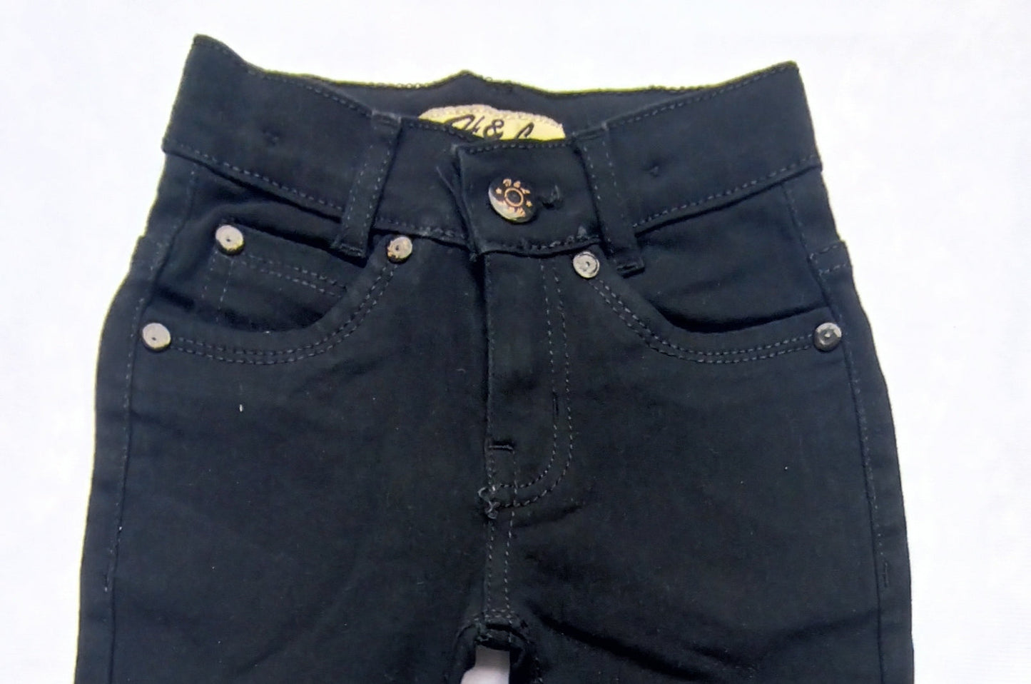 H&L BLACK DENIM JEANS
