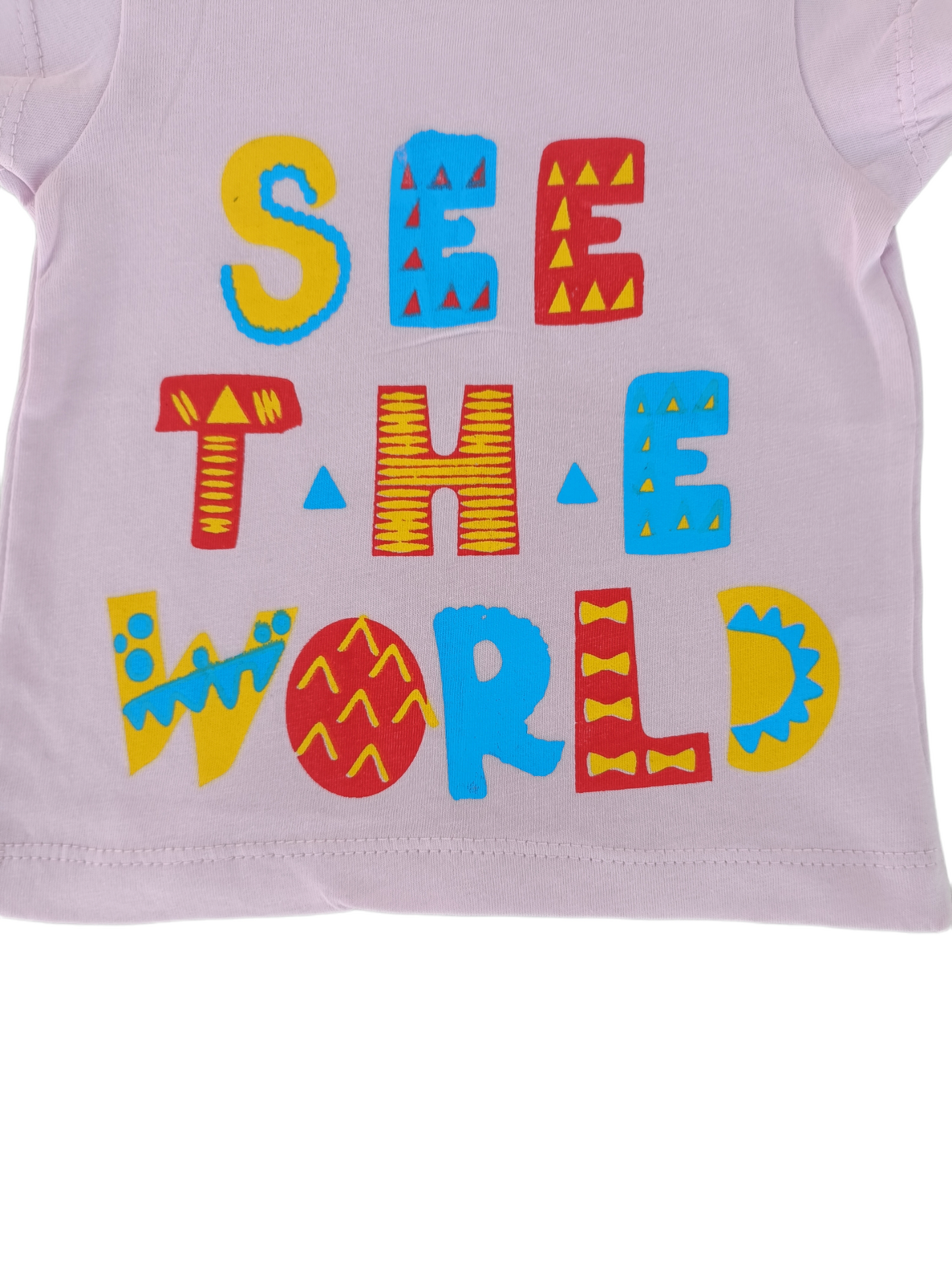 MINNIE MINORS SEE THE WORLD GRAPHIC T-SHIRT