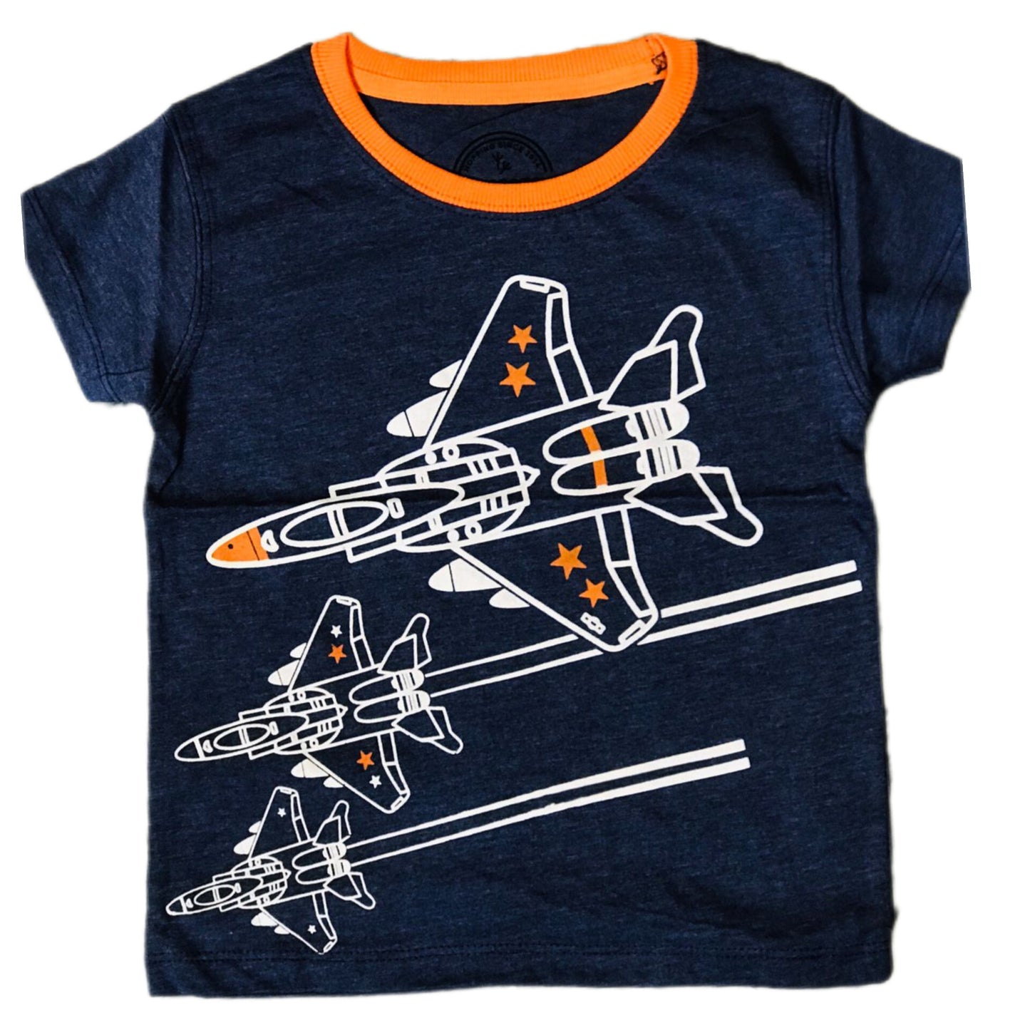 HOPSCOTCH FIGHTER JET GRAPHIC TSHIRT