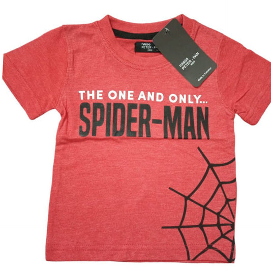 SPIDER MAN PRINTED GRAPHIC T-SHIRT