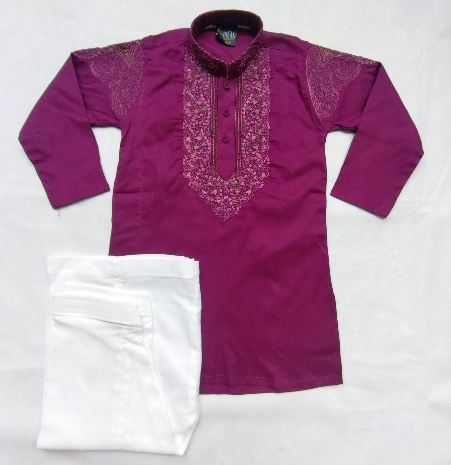 THE BEST EMBROIDERED KURTA & SHALWAR D-162