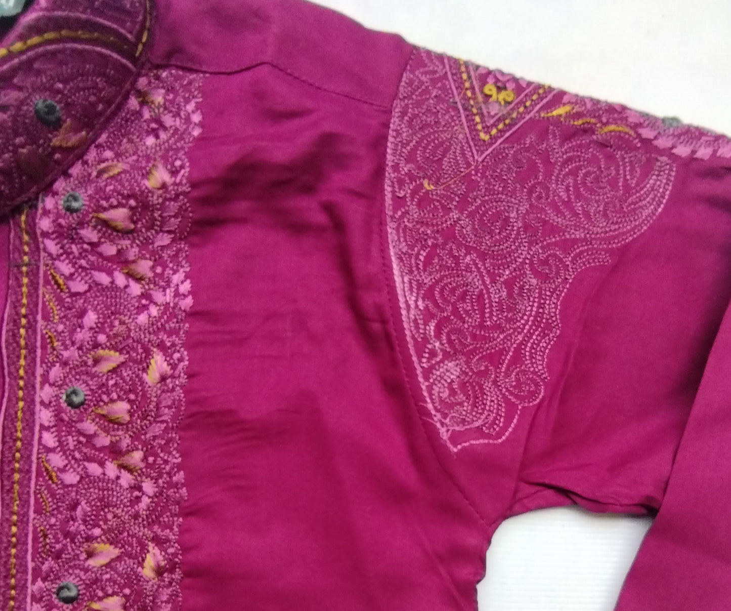 THE BEST EMBROIDERED KURTA & SHALWAR D-162