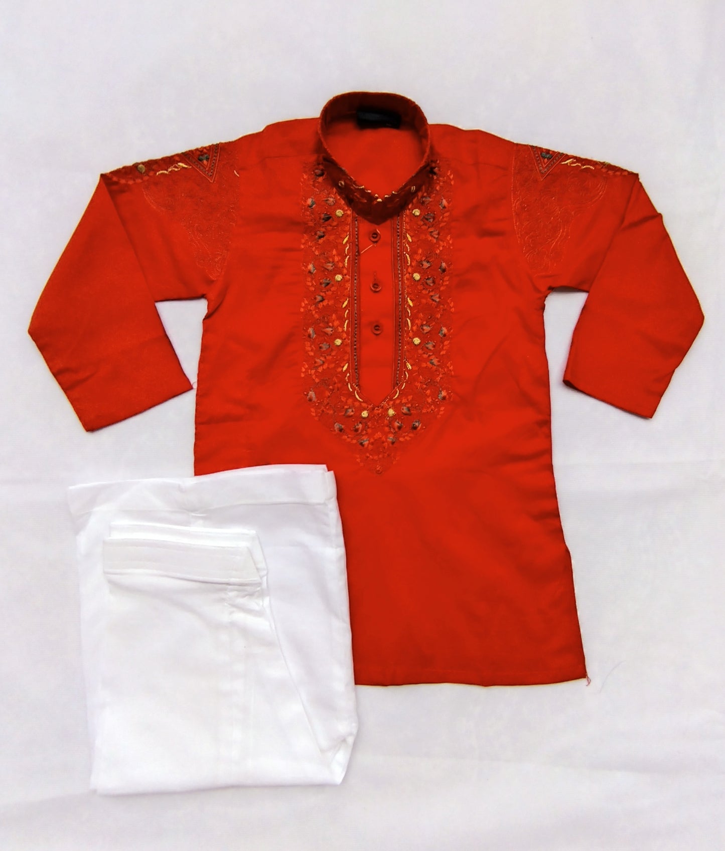 THE BEST EMBROIDERED KURTA & SHALWAR D-162