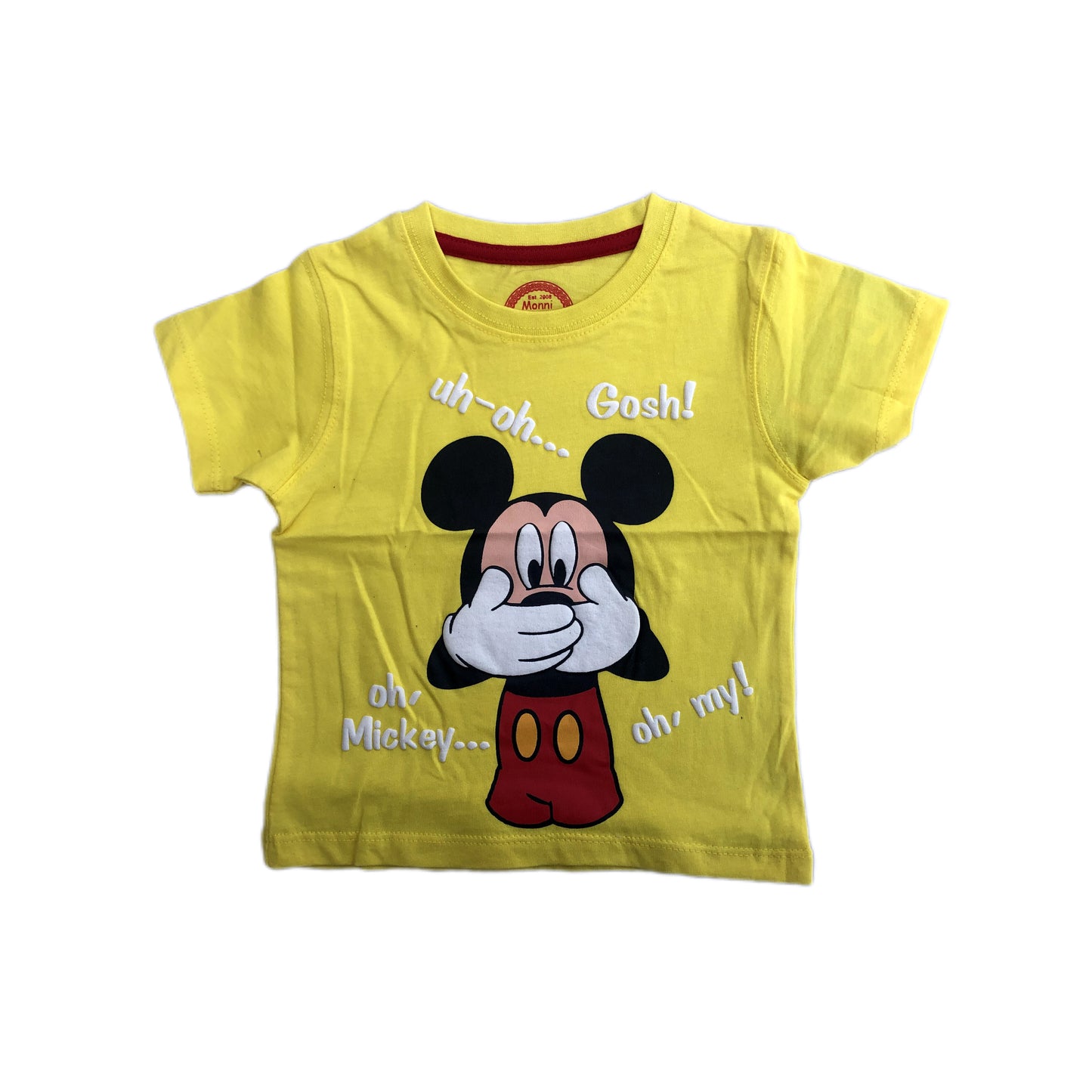 MICKEY MOUSE 3D PRINTED GRAPHIC T-SHIRT