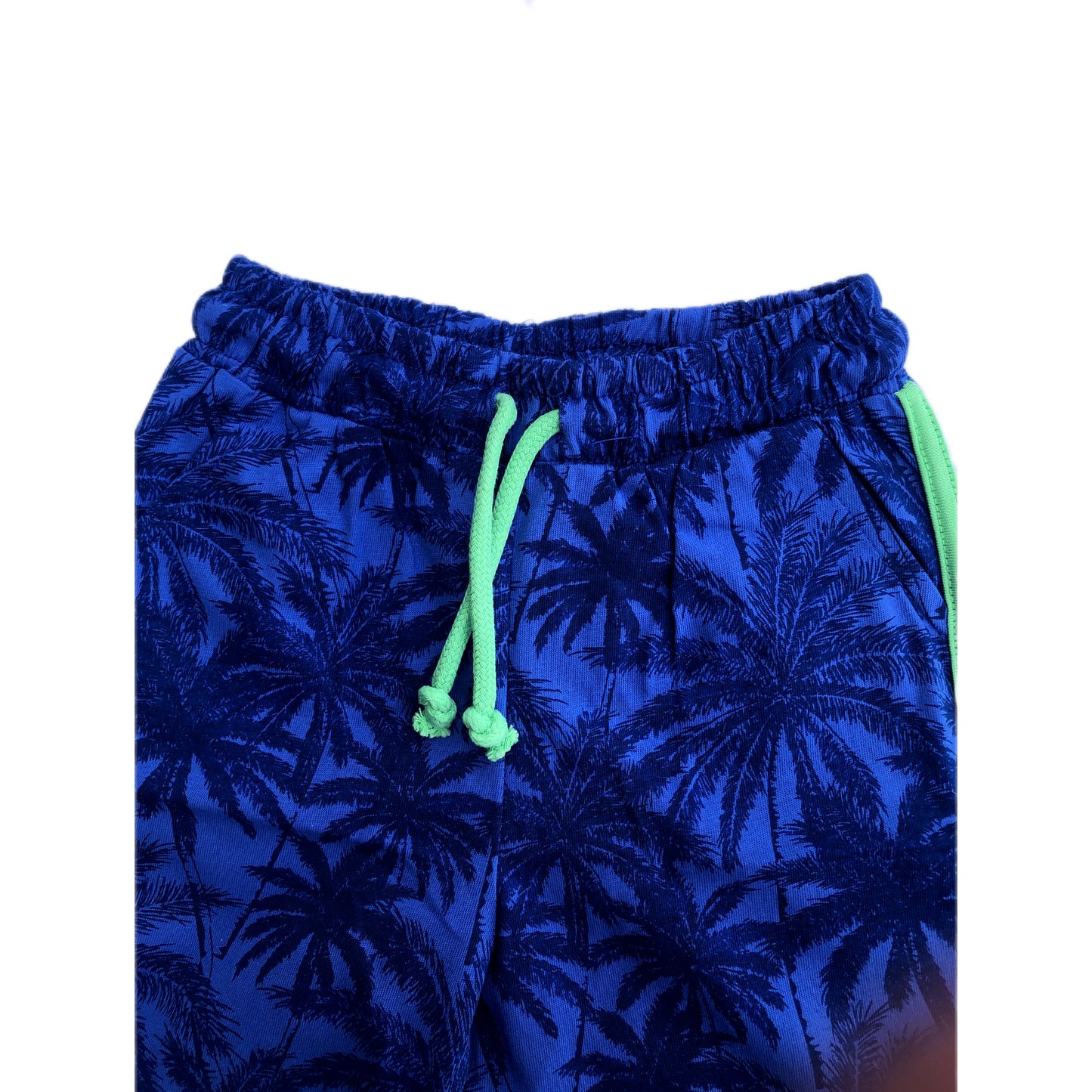 LITTLE JUNIOR STRIPED GRAPHIC SHORT