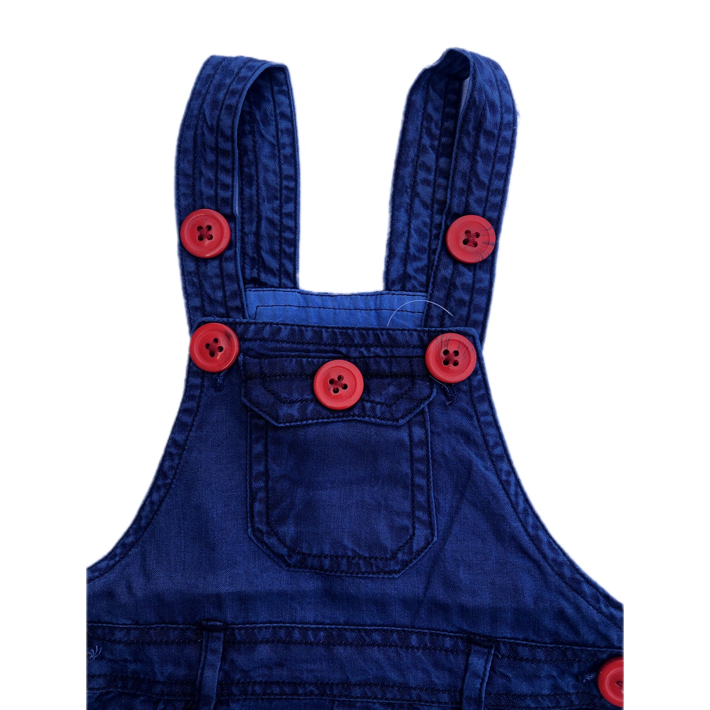 WELL LOOK BLUE DENIM DUNGAREE