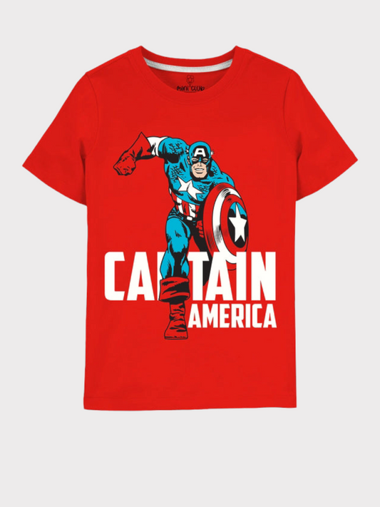 MINI CLUB CAPTAIN AMERICA GRAPHIC T-SHIRT